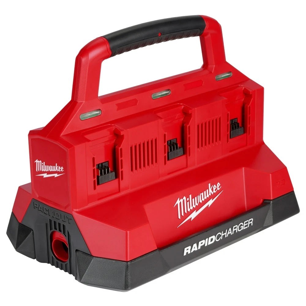 New MILWAUKEE 48-59-1809 M18 PACKOUT Six Bay Rapid Charger gallery