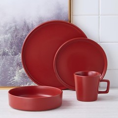 Stone Lain Cleo Stoneware Dinnerware Set,of 4