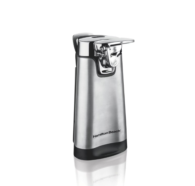 Hamilton Beach SureCut Automatic Electric Can Opener with Multi Tool, Stainless
