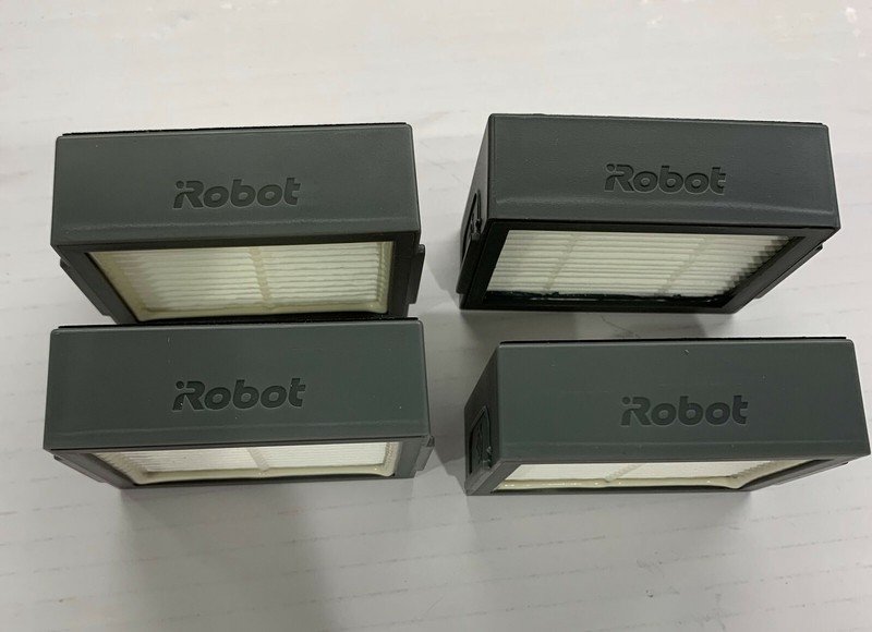 4 x Authentic Roomba e5 e6 i1 i3 i4 i7 i8 J7 High Efficiency Filters irobot oem gallery
