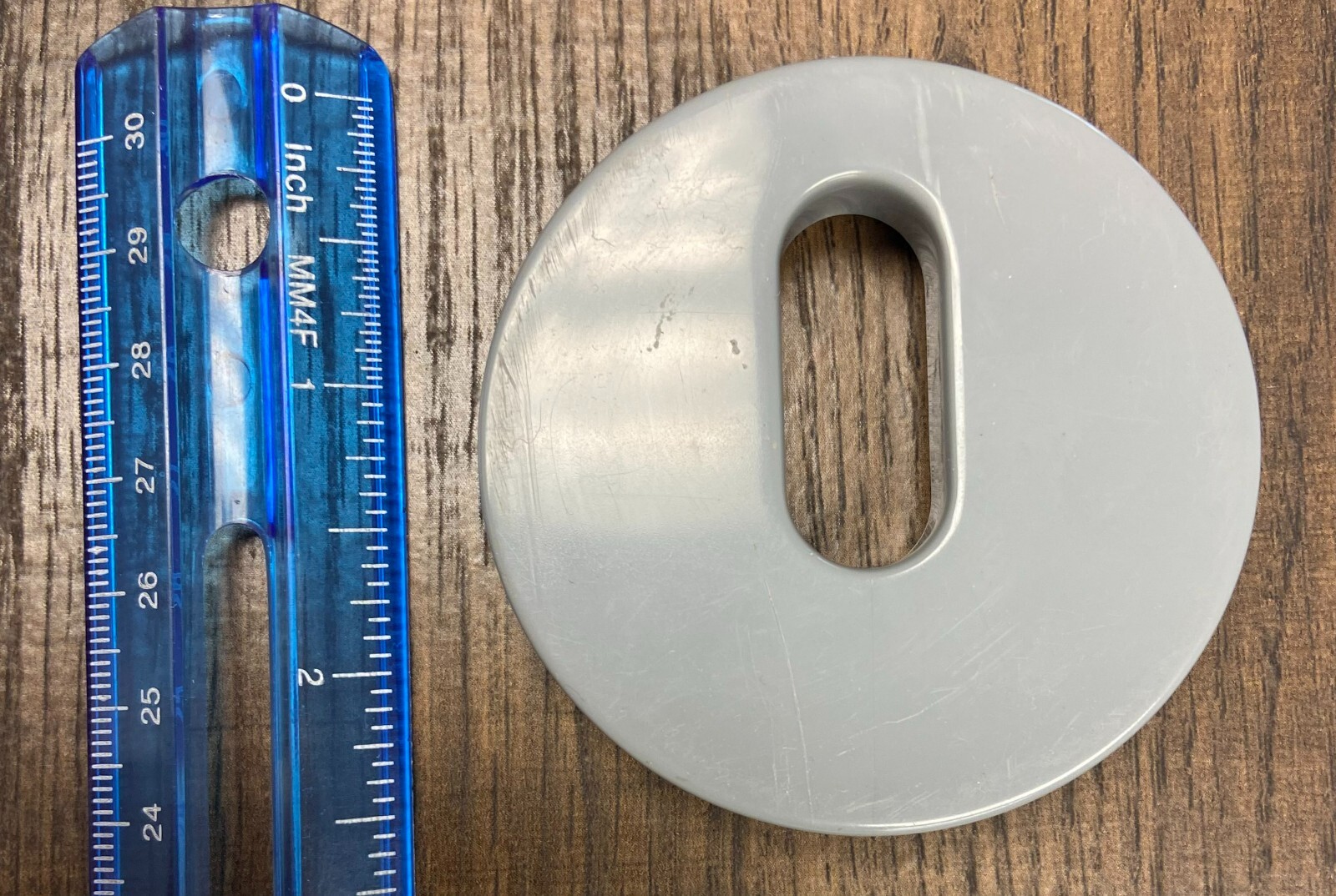 Deck Jet (J Style) Cap Gray Round SET OF FOUR (compare to 25597-001-020) gallery