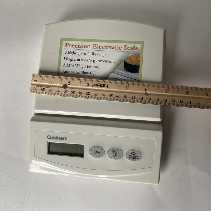 Cuisinart Precision Electronic Scale SA-110A Weighs up to 11 pounds gallery