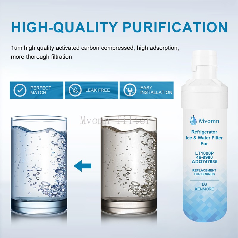 1 PACK Replacement Refrigerator Refresh Water Filter LG LT1000P NSF42 ADQ747935 gallery