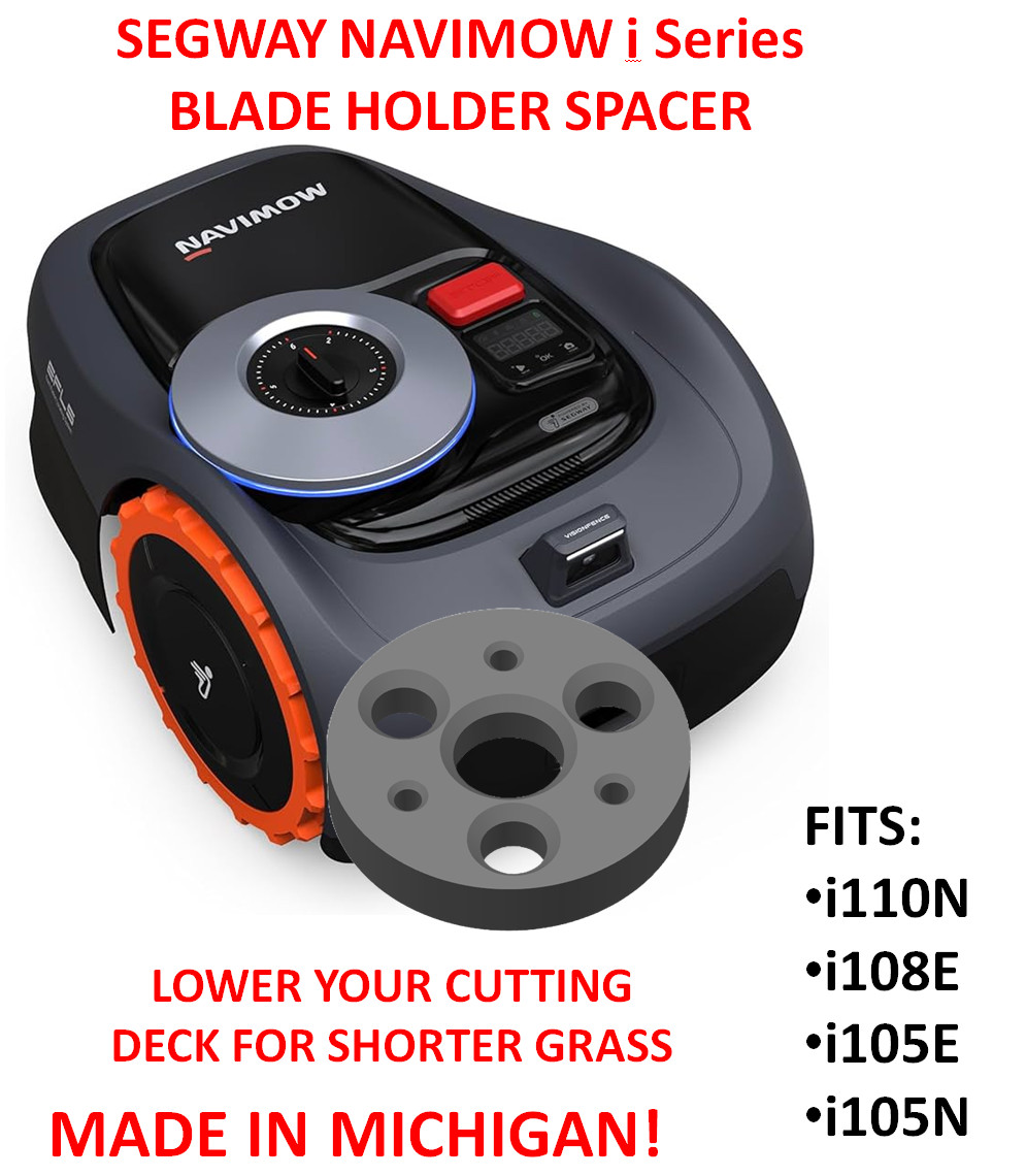 15mm CUTTING DISK SPACER for Segway Navimow 'i-series' robot , (with screws) gallery