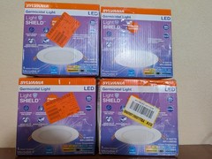 (4 Pack) Sylvania® Microdisk 6″ LED Recessed White Ultra-Thin Canless Downlight