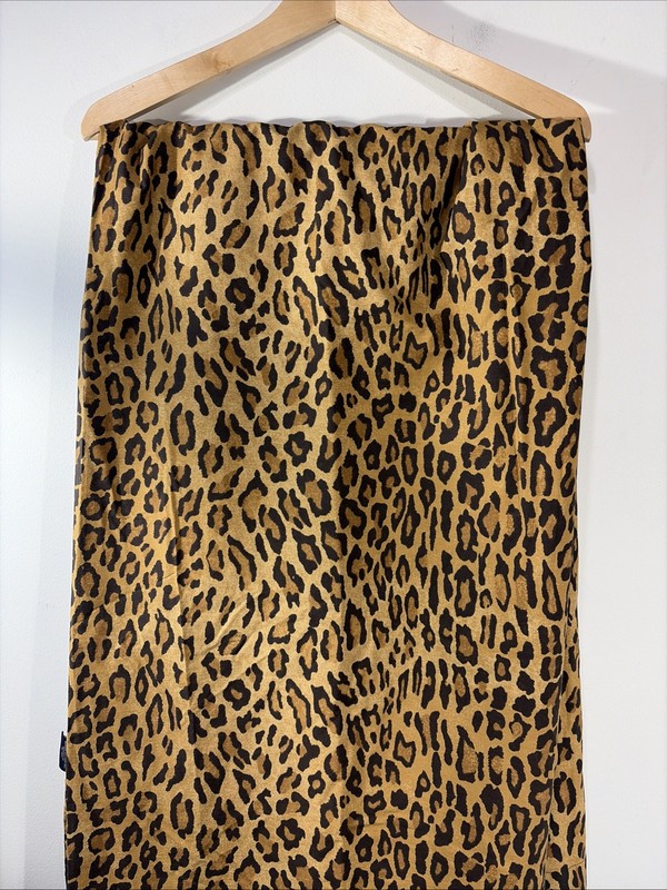 Ralph Lauren Aragon Curtain Panel Leopard 77 in x 68 in Custom Made gallery