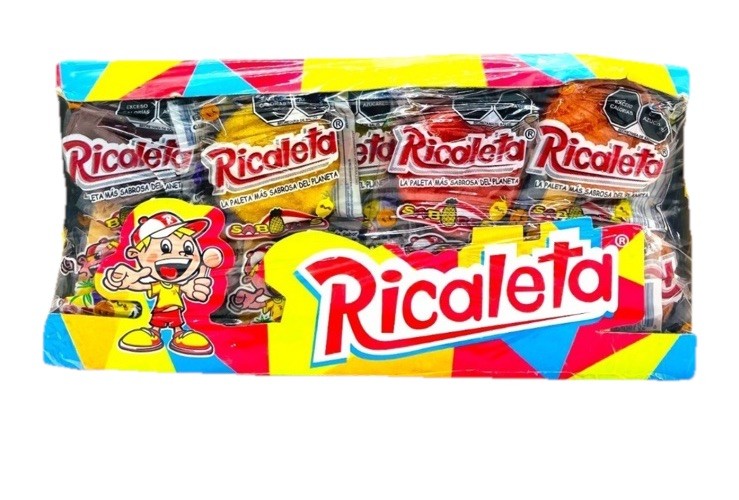 2 Pack Mexican Candy Ricaletas Paletas de Sabores Surtidos 25pz gallery