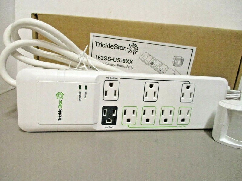 TrickleStar 183SS-US-8XX Motion Sensor PowerStrip 1800W S9P835B300 gallery