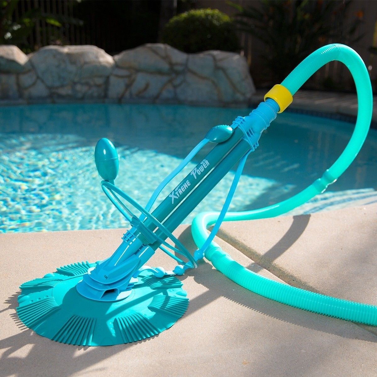 XtremepowerUS 30ft Complete Set Automatic Pool Cleaner Suction Vacuum Pool Hose gallery