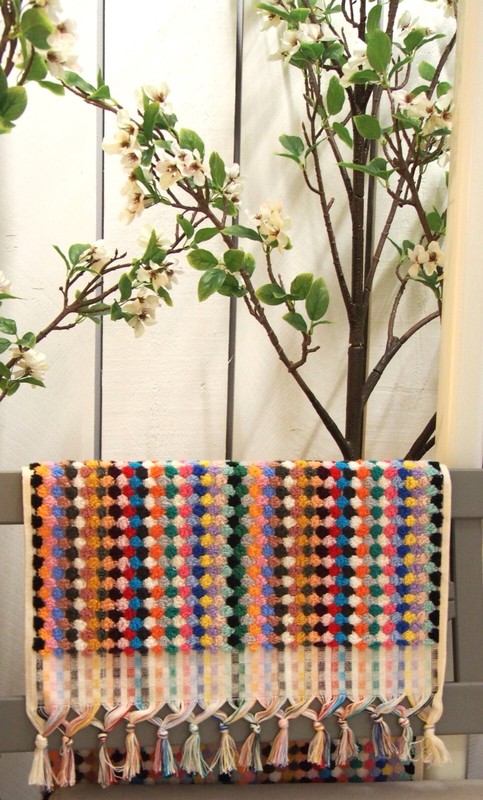 Multi Color Turkish Hand Towel - Quick Soft Rainbow Absorbent Pom Pom Kitchen gallery