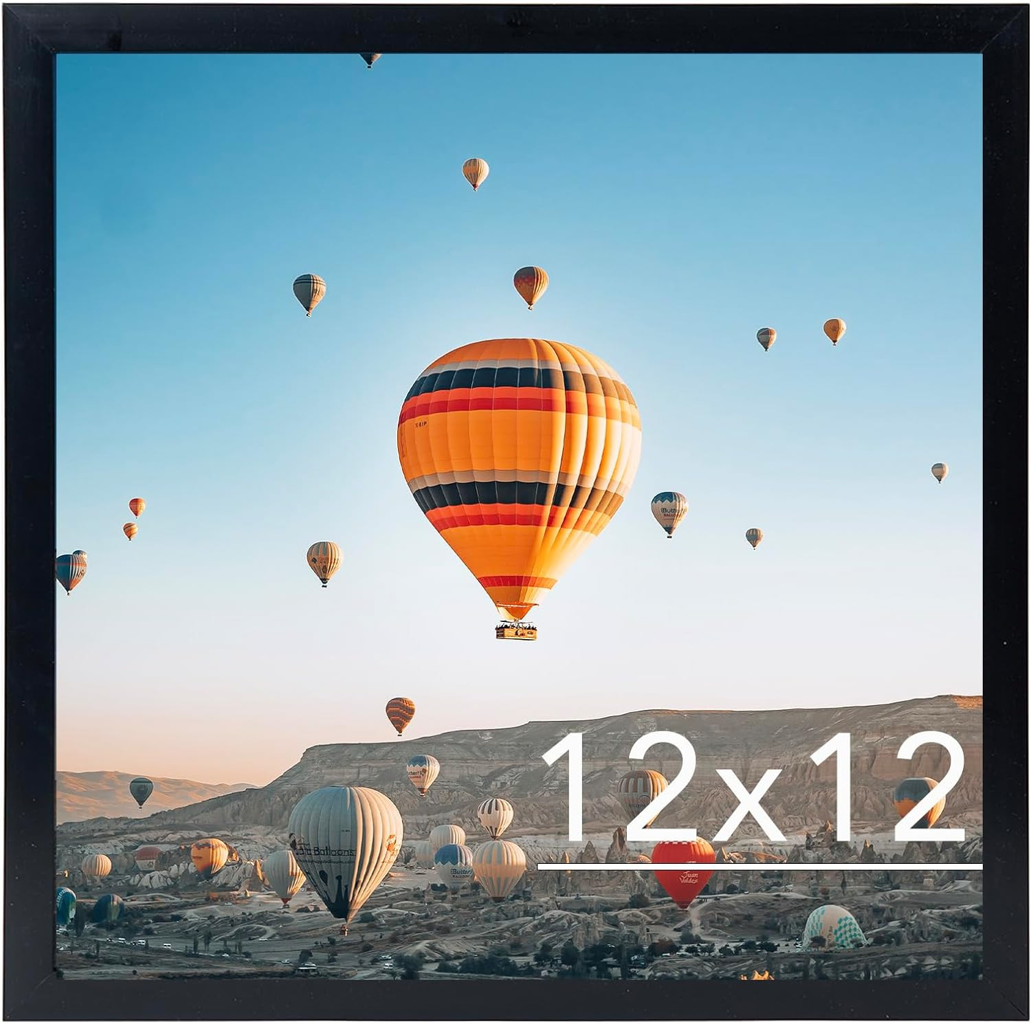 12X12 Inch Picture Frame, Horizontal and Vertical Formats for Wall Hanging, 12 X gallery