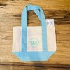 Trader Joe’s 2026 Mini Canvas Pastel 2 Reusable Tote Bags Blue- BRAND NEW | US gallery