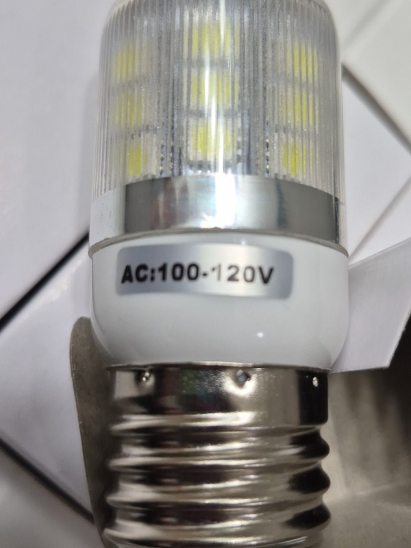 Led Refrigerator Light Corn Bulb 9 Each UnTested AC 100 - 120 V C gallery