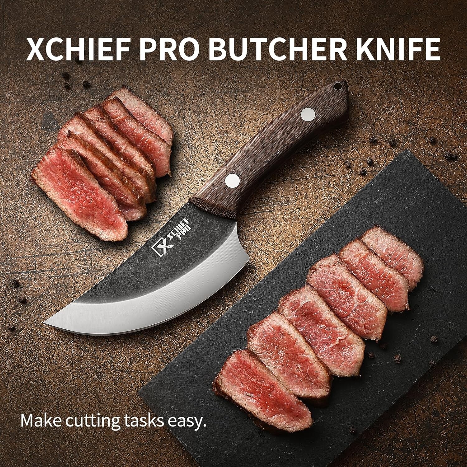 Viking Chef Knife Japan Kitchen Meat Cleaver Butcher Boning Knife Asian Kitchen gallery