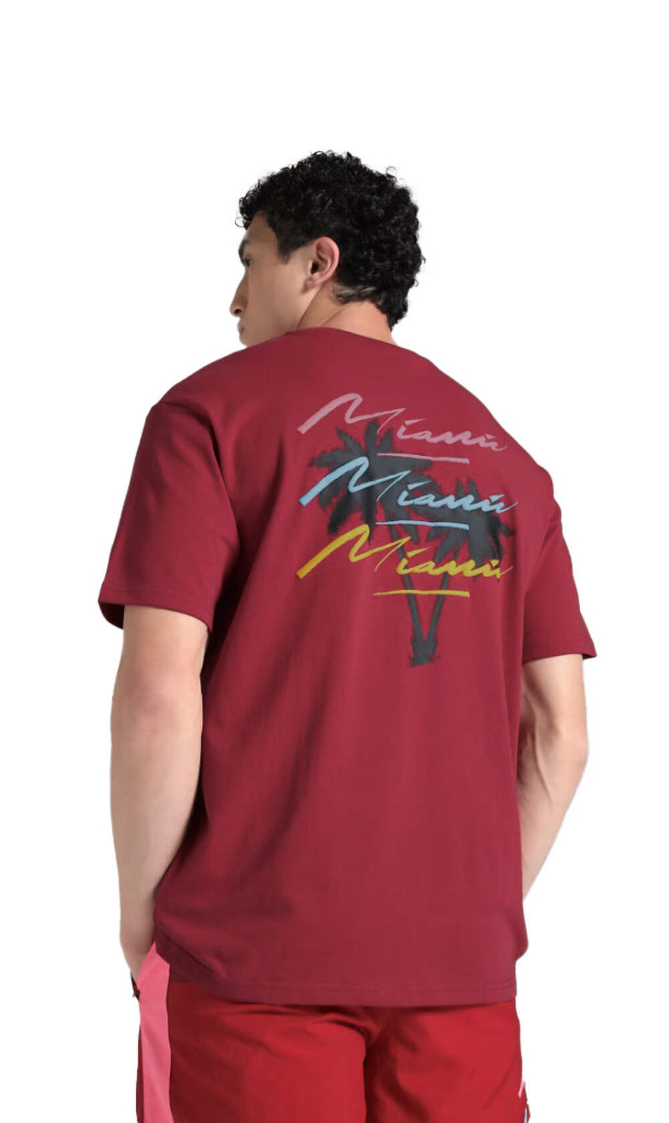 Puma Ferrari Miami GP Graphic Tee Crimson Red gallery