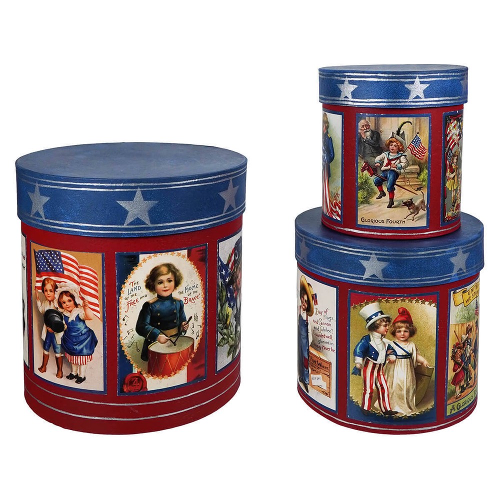 Americana Nesting Boxes Set/3
