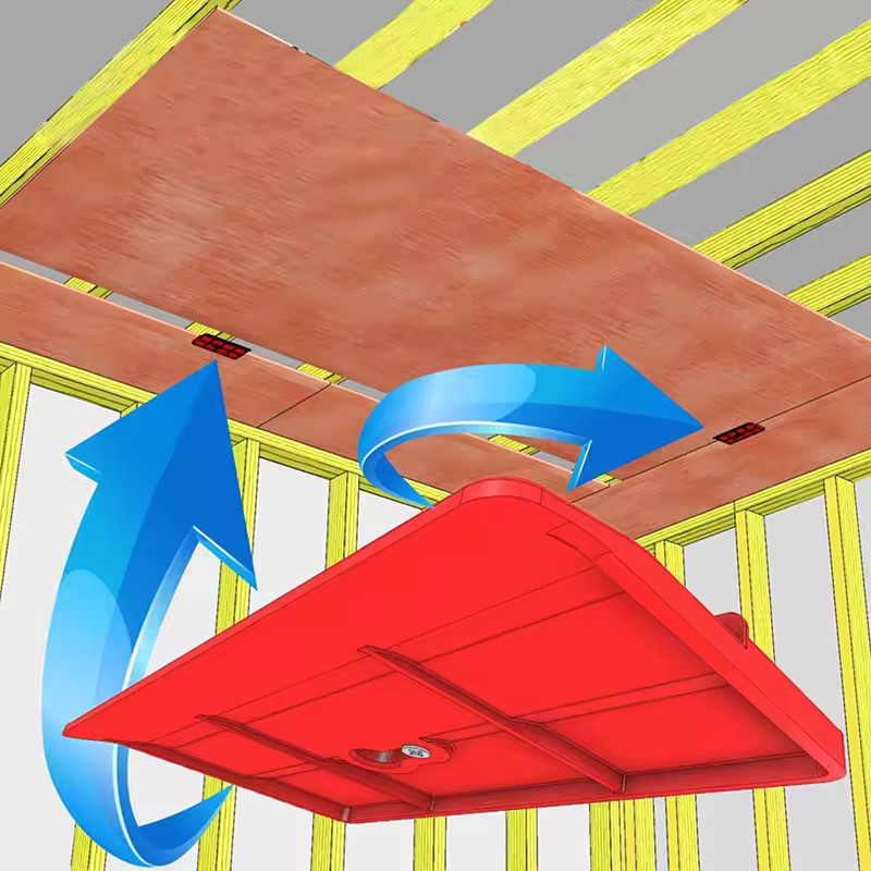4PCS Pro Drywall Support Kit – Ceiling & Wall Aligner for DIY & Carpentry gallery