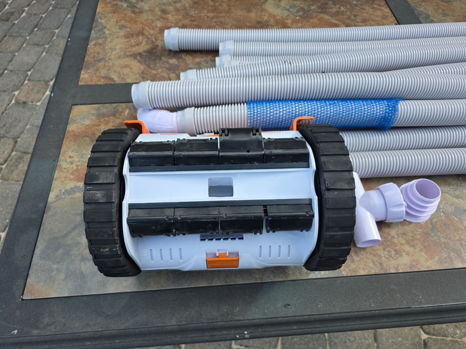 (2025 Upgrade) VINGLI Pool Vacuum Cleaner, Suction Side Wall-Climbing Sweeper gallery