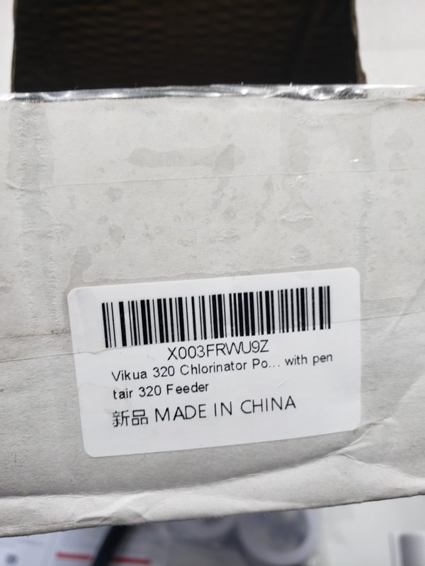 Vikua R171096 Automatic Chlorinator PENTAIR Rainbow 320 In-Line Bromine Feeder gallery