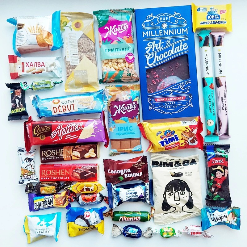 Ukrainian Snacks Box (10-90 pcs). gallery