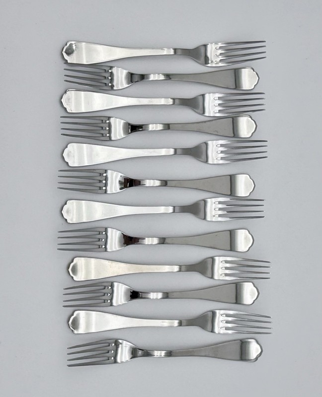 63 Pc- Villeroy & Boch MEDINA Flatware 18/10 Stainless Steel 12 Place Settings + gallery