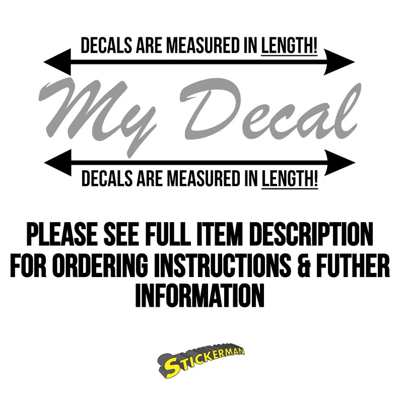 Custom Personalized Vinyl Text Decal Sticker for Car Truck Boat Wall Tumbler gallery