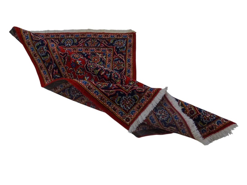 Keshan - 147 x 102 cm - Professionally Cleaned - Hand-Knotted Oriental Rug gallery