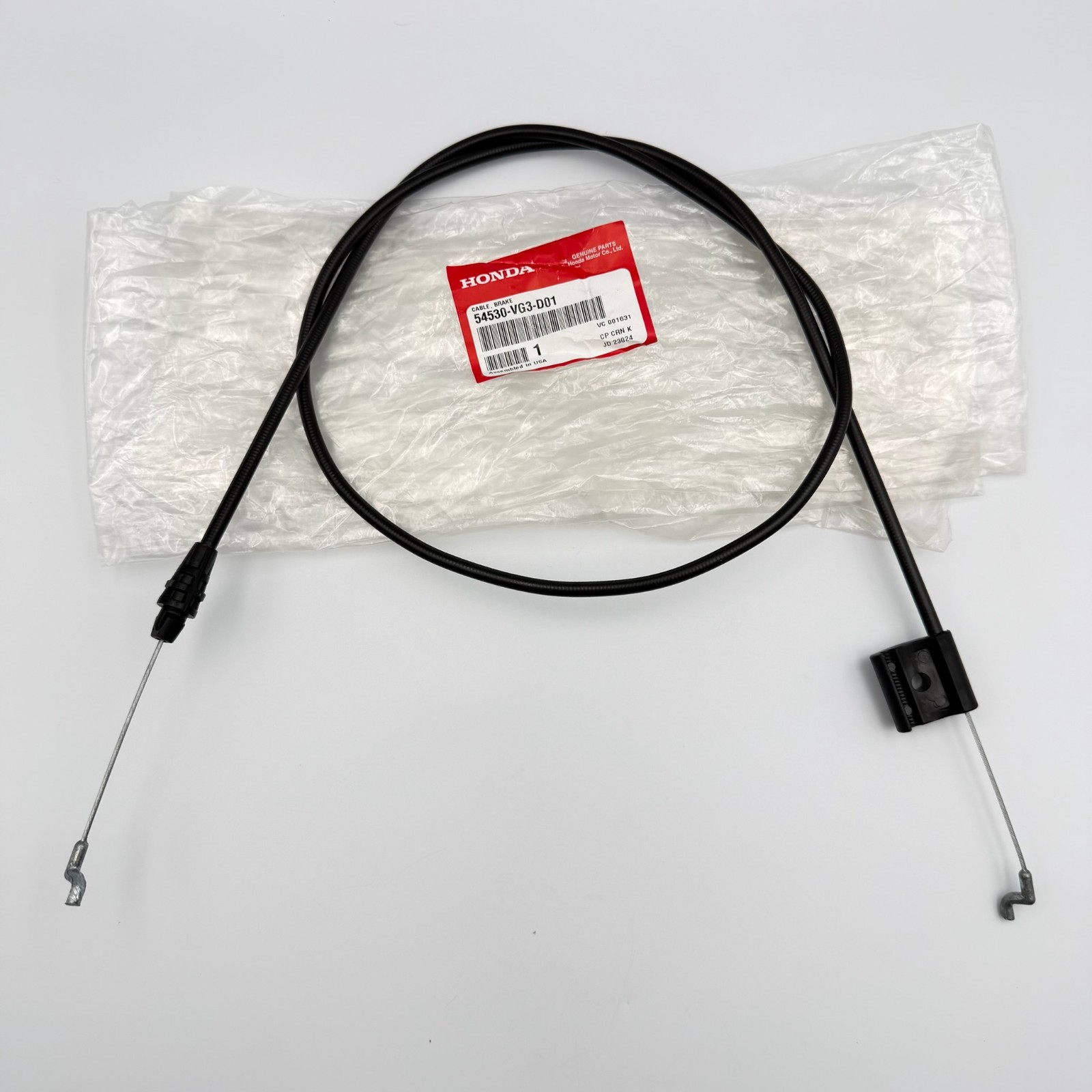 HONDA Engine Brake Cable HRR216 HRS216 HRT216 54530-VG3-D01 Genuine OEM gallery