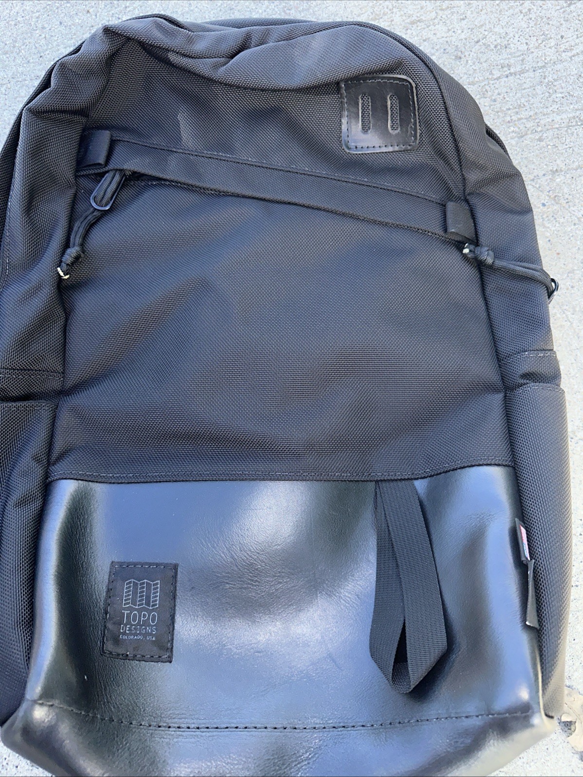 Topo Designs Global Travel Bag Backpack, Black