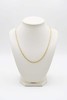 10K Yellow Gold Rope Chain 18” – 1.5mm Classic Twisted Necklace Jewelry gallery