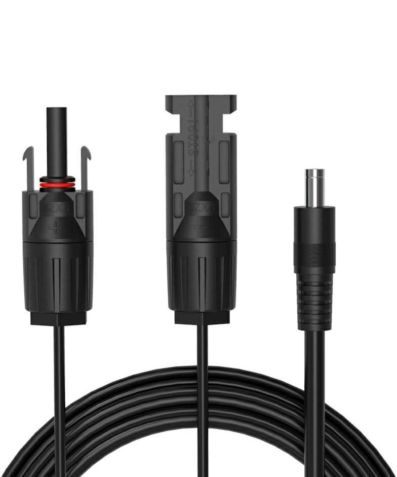 ALLPOWERS Solar Extension Cable with Female and Male Connector to DC 5.5mm gallery
