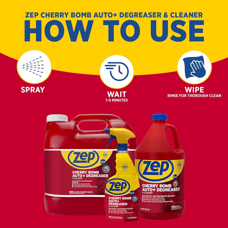 Cherry Bomb Auto+ Degreaser & Cleaner - for Auto, Marine, RV, & Home - 32 Oz. gallery