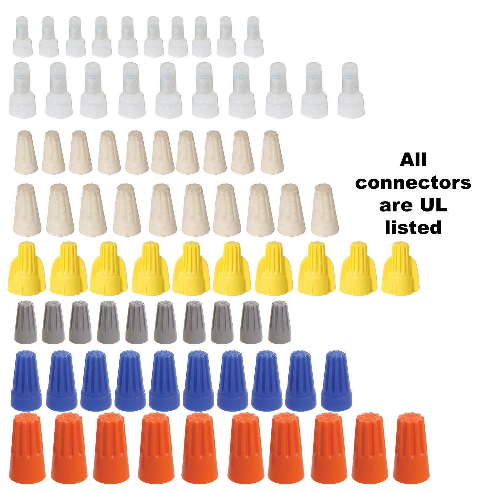 B&P Lamp® 80 Piece Assorted Wire Connector Kit gallery