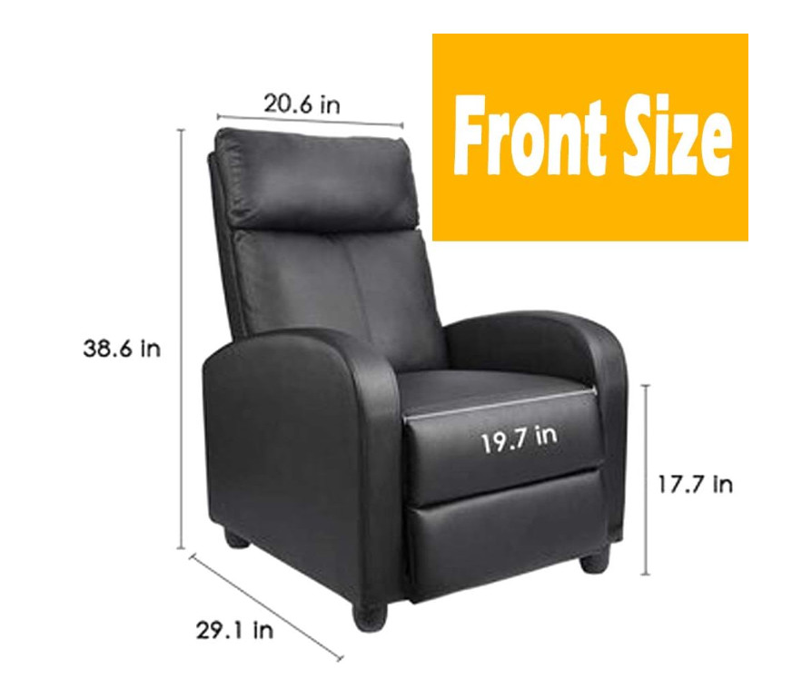 Sillon Sofa Reclinable De Masaje Para Adultos Niños Sala De Estar Habitacion NEW gallery