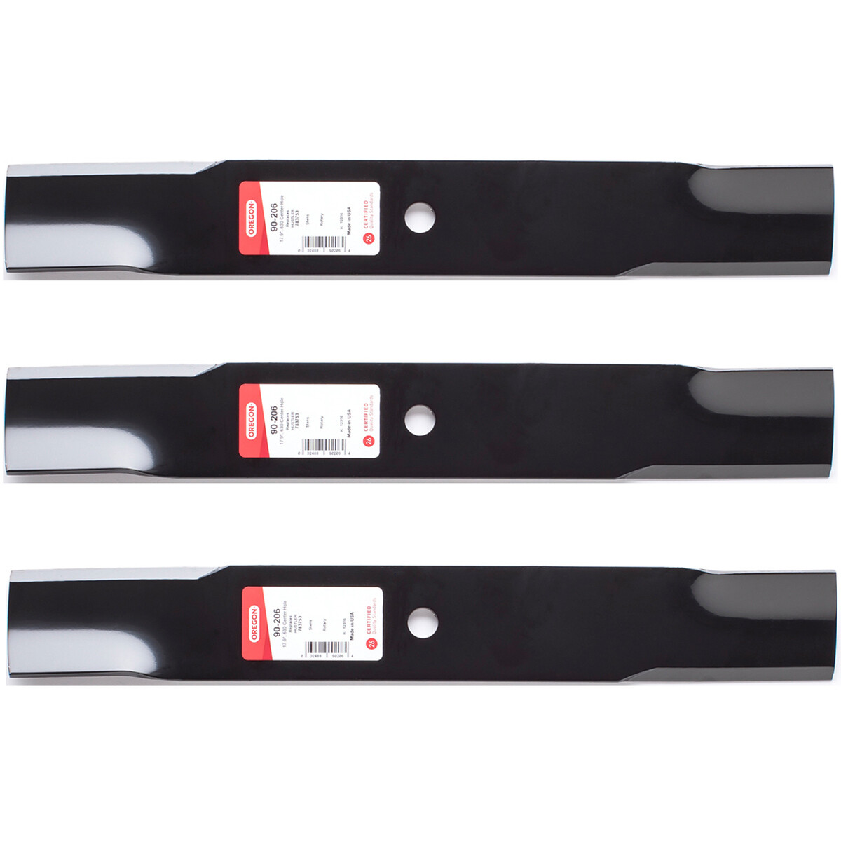3PK Oregon 790-206 Replacement Blade for 52" Hustler 603848, 603995, 783753 gallery