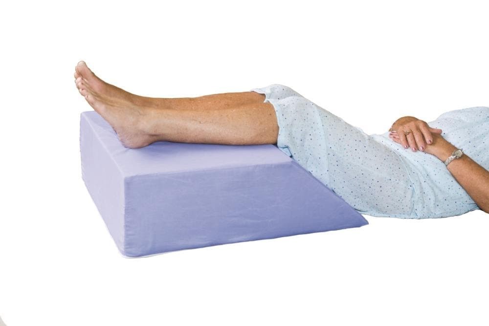 Comfort Touch #2450 Elevated Leg Wedge Cover 10” Blue COVER ONLY New gallery