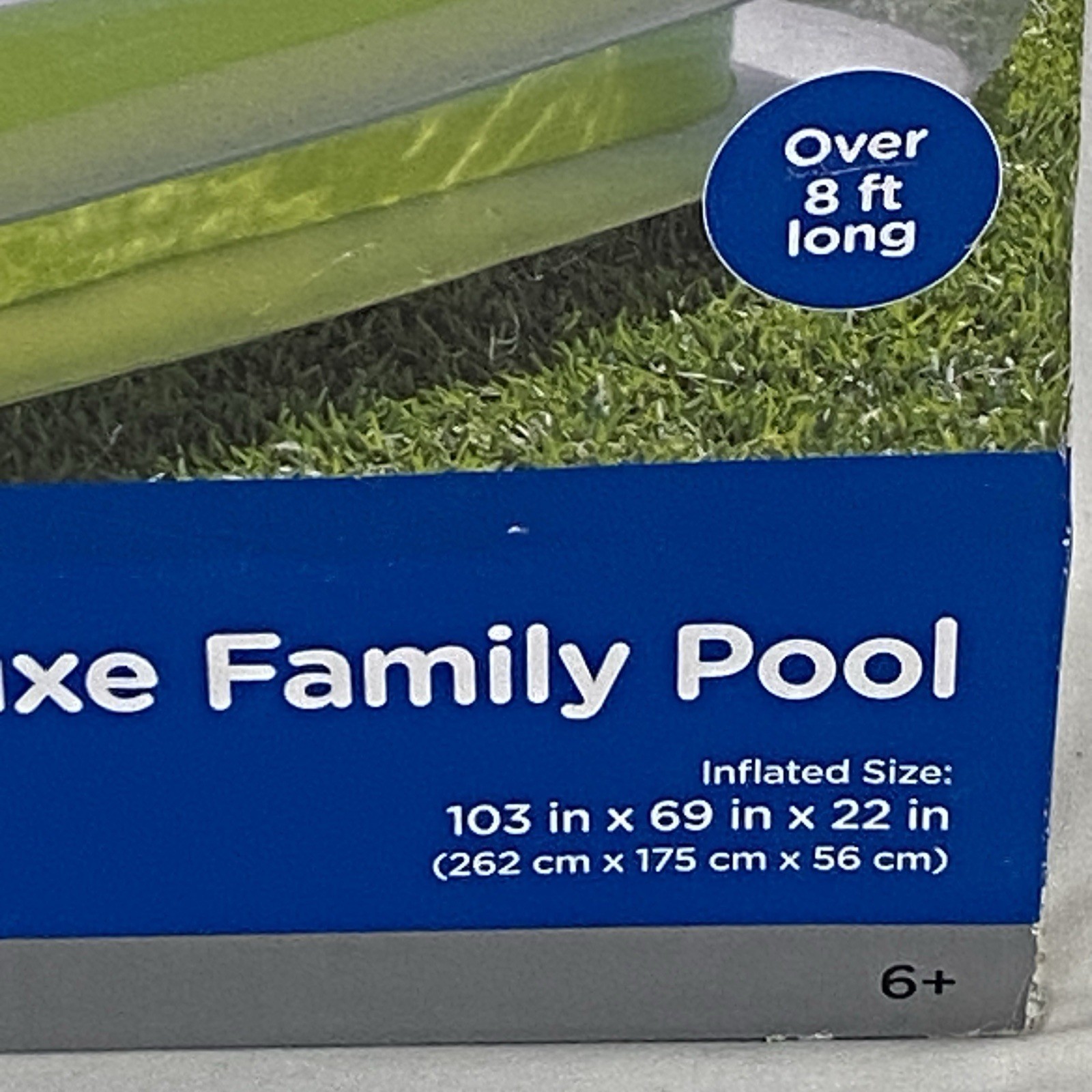 Summer Waves Deluxe Family Pool Inflatable Rectangular Pool 103" x 69" x 22" gallery