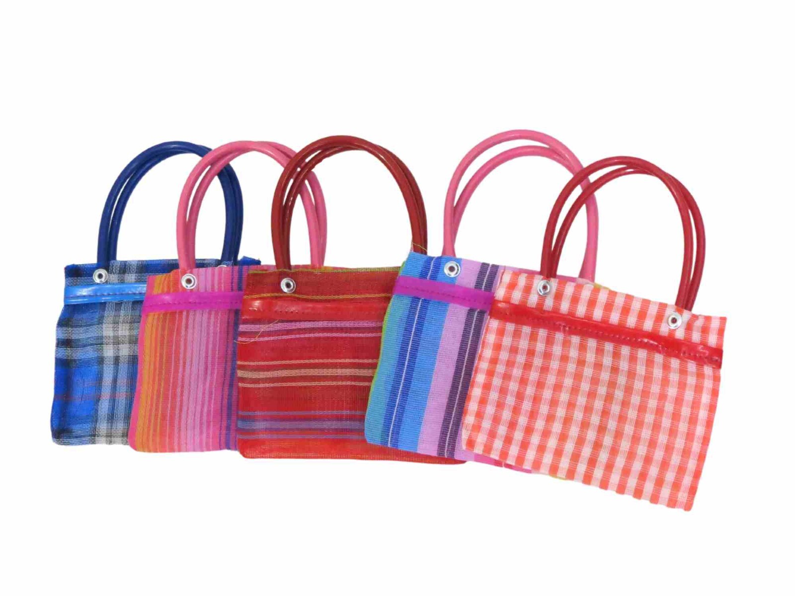 5 Pack Mini Mexican Mercado Tote Bags ( '5x8' ) gallery