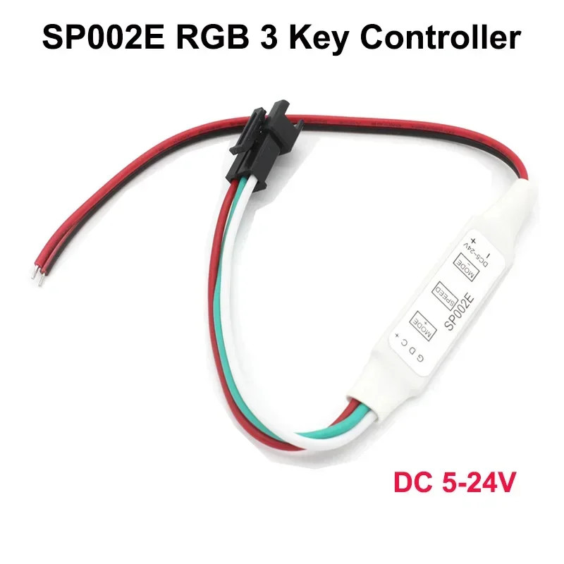 T1000S K1000C Card Pixels LED Controller For WS2801 2811 WS2812B SK6812 DC5~24V gallery