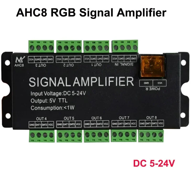 T1000S K1000C Card Pixels LED Controller For WS2801 2811 WS2812B SK6812 DC5~24V gallery
