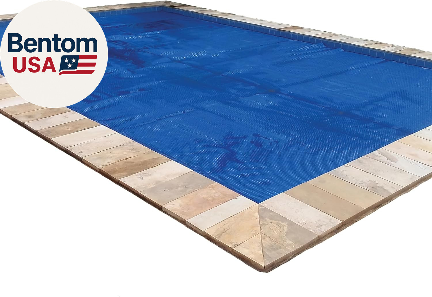 16' X 32' Premium Blue Rectangle Solar Pool Cover 12 Mil for Solar Heating above gallery
