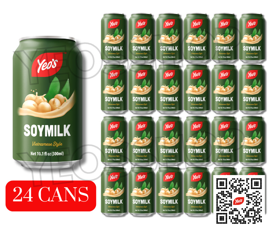*NEW* Yeo’s Vietnamese-Style Soy Milk, Smooth & Nutritious 300ml (24 Cans) gallery