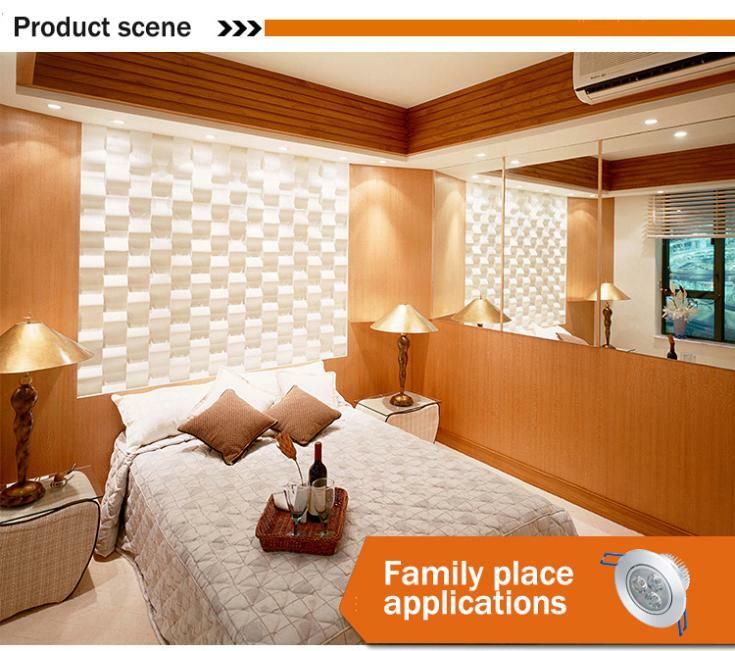 10PCS 15W LED downlight 85V-265V Ceiling Recessed Wall lamp Home Spot light gallery
