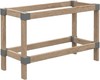 Heavyweight DIY Workbench Hardware Kit 24 in W x 48 in D 500 lb Capacity gallery