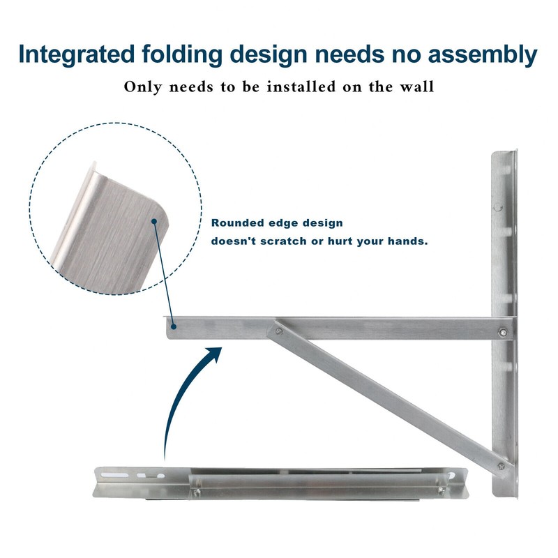 600LBS Steel Mini Split Wall Mount Bracket For Air Conditioner Condensing Units gallery