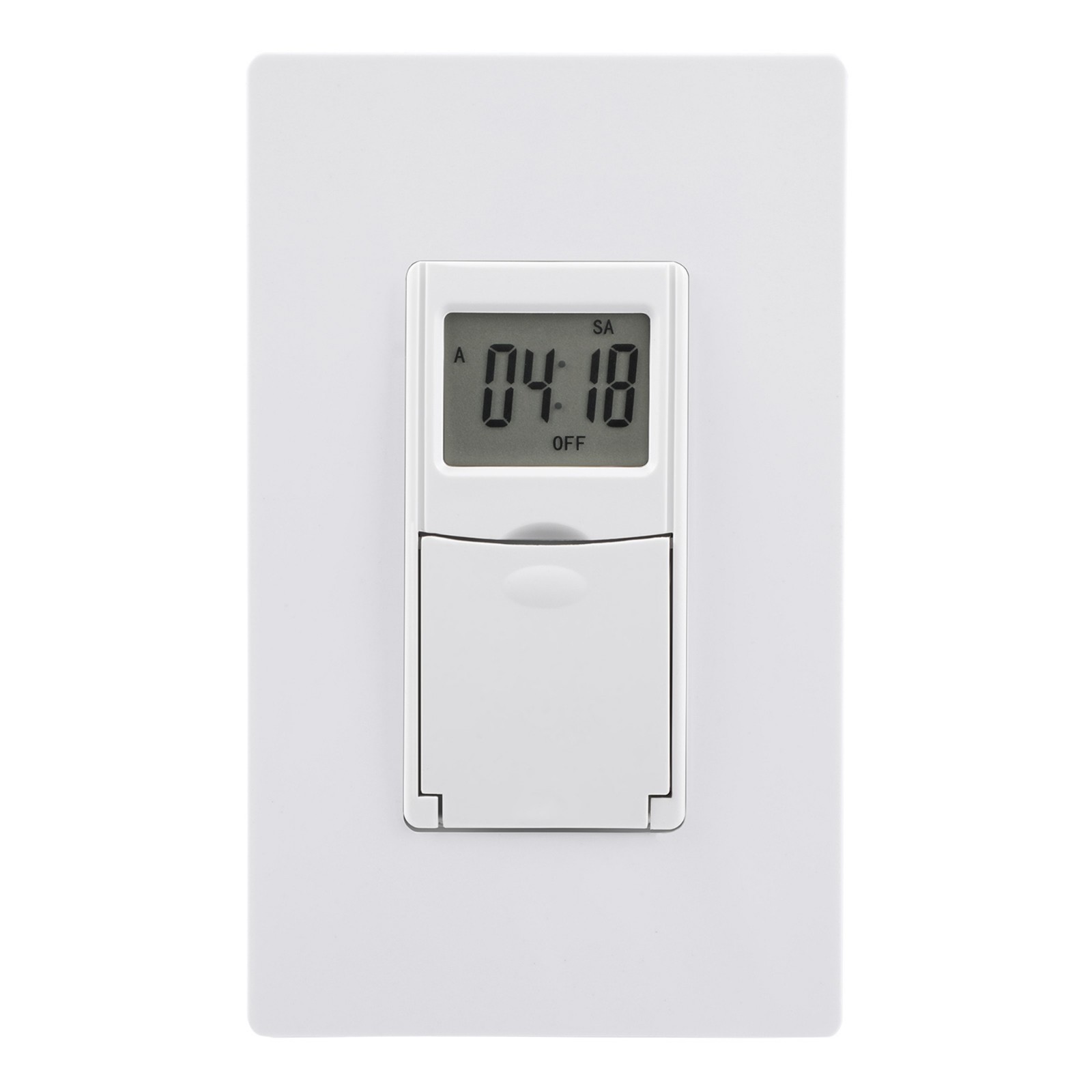 7-Day Programmable In-Wall Timer Switch, Digital, Random Mode, Neutral Wire Requ gallery