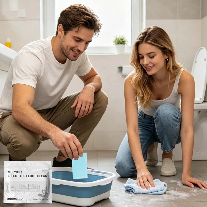 100pcs Multi-Surface Floor Cleaning Sheets Multiple Effect Floor Cleaner Wipes gallery
