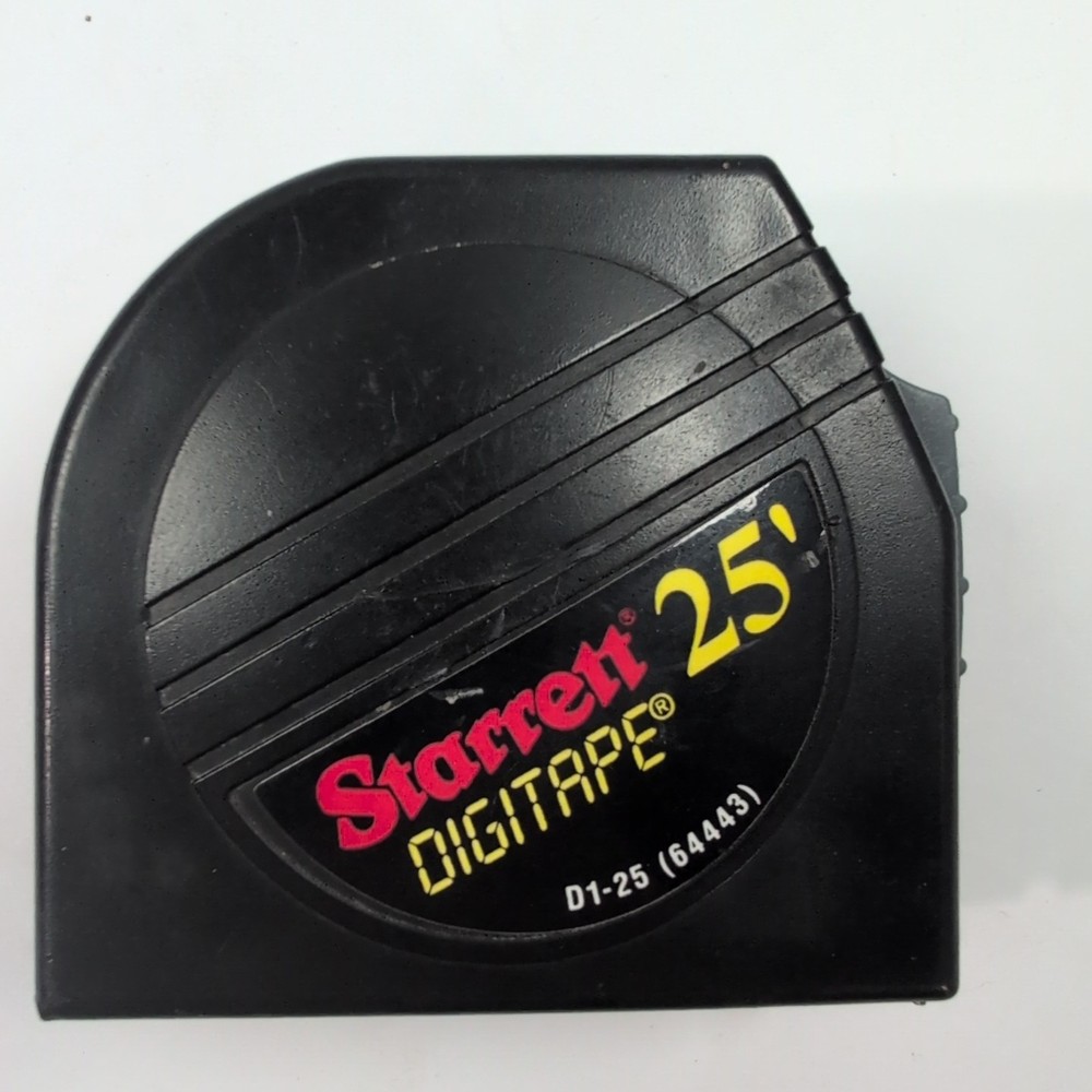 Starrett DigiTape 25' Black Electronic Tape Measure