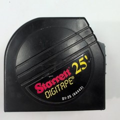 Starrett DigiTape 25′ Black Electronic Tape Measure