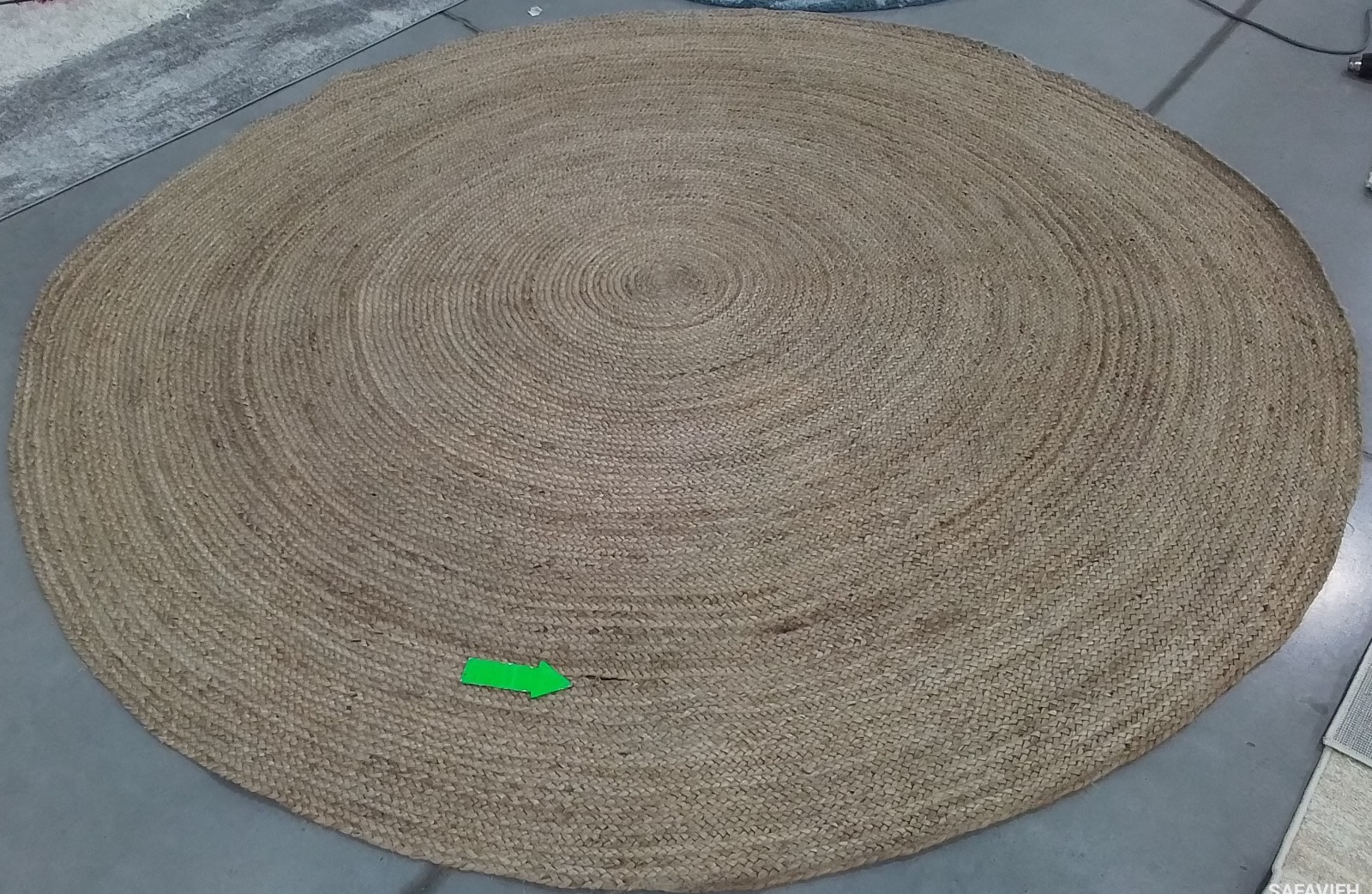 NATURAL 9'-0" x 9'-0" Broken Thread Rug, Reduced Price 1172781176 NF801N-9R gallery